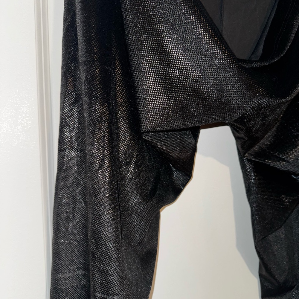 Michel Studio Shimmering Black pant leggings